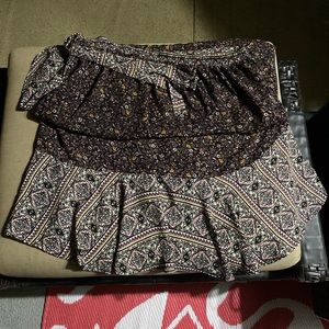 Boho Floral print Skirt